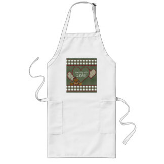 Long Cuisson avec le tablier de pays d'AMOUR