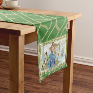 Long Erin Mavourneen chemin de table de la Saint-Patric