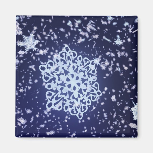 Long hiver's Night Magnet (Devant)