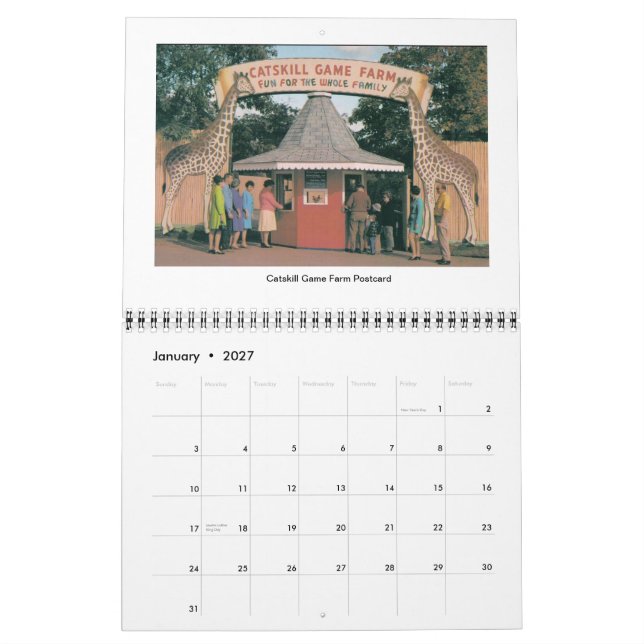 Long Island et NYC Places Plus de 2014 Calendrier (Jan 2027)