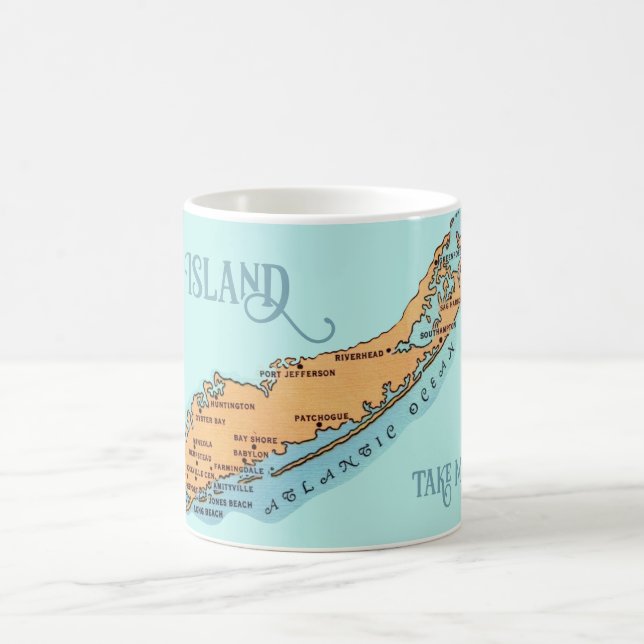Long Island - Ramène-moi à la maison Mug (Centre)