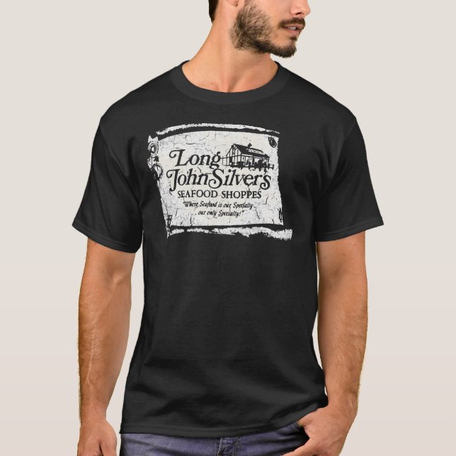 Long John Silver&x27;s Classic T-shirt (Devant)