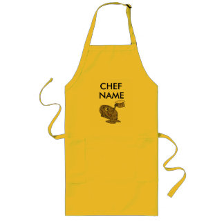 Long Le tablier du chef personnalisé