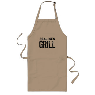 Long Le tablier frais de chef de BBQ pour de vrais
