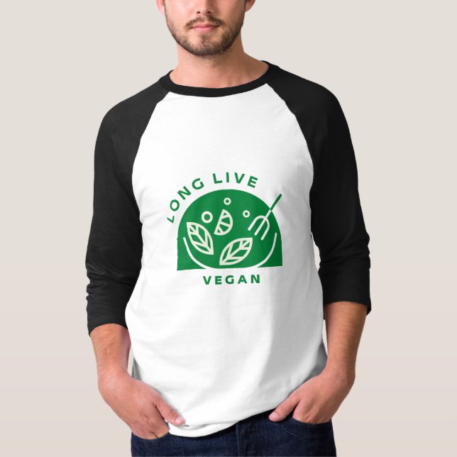 Long Live Vegan : T-shirt (Devant)