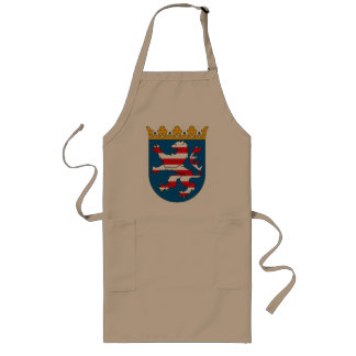 Long Manteau de Hesse de tablier de bras