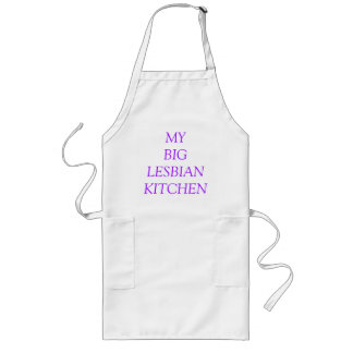 Long Mon grand tablier lesbien de cuisine