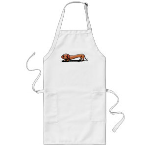 Long Petit tablier Red Doxie