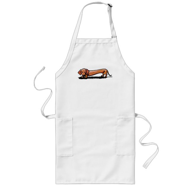 Long Petit tablier Red Doxie (Devant)