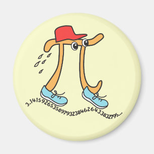 Long Pi - Drôle Pi Guy Magnet