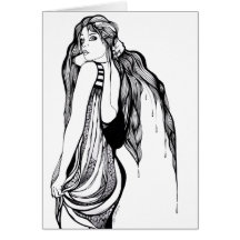 Long portrait d'ado de cheveux