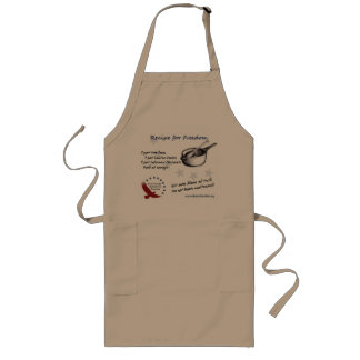 Long Recette pour le tablier de liberté