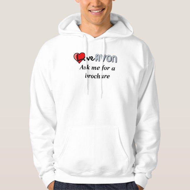 Long sweat shirt de dames de douille d'AVON (Devant)