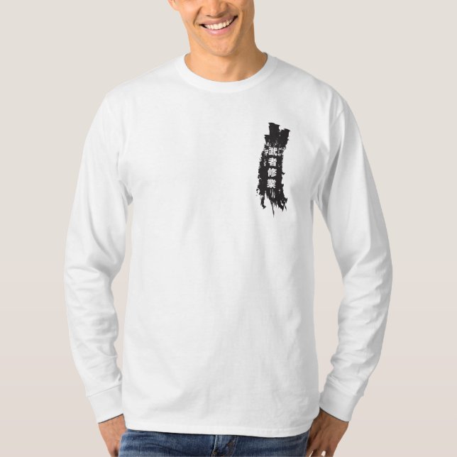 Long T-shirt 2 de douille de Tengu (Devant)