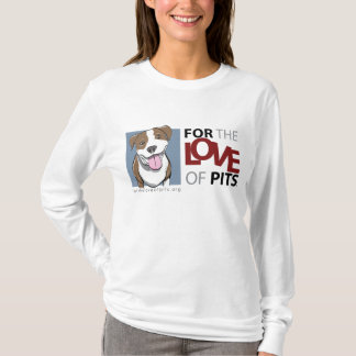 Long T-shirt de douille de dames