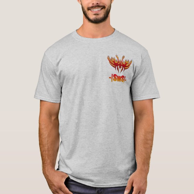 - long T-shirt de douille de |SwS|- (Devant)