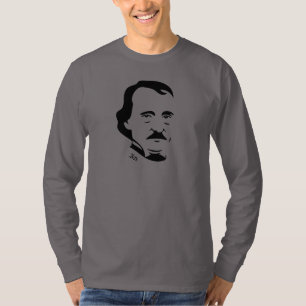 Long T-shirt de douille d'Edgar Allan Poe