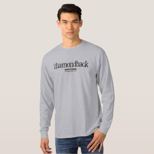Long T-shirt de la douille des hommes avec le logo