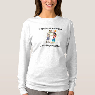 Long T-shirt gainé garanti "par satisfaction"