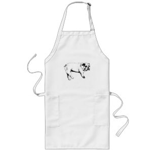 Long Tablier à chien de cuisine