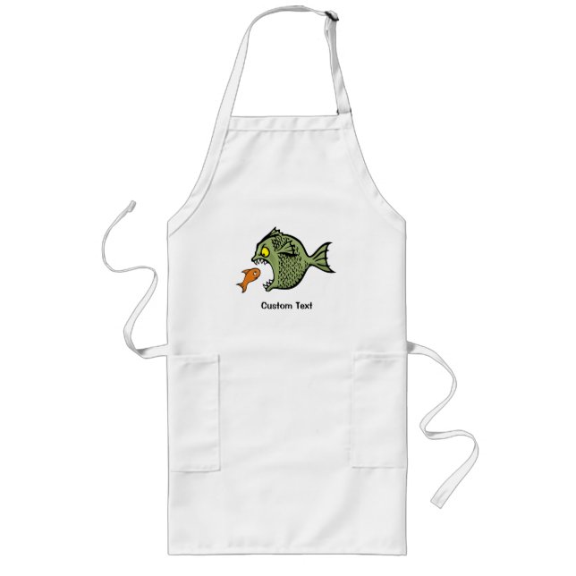 Long Tablier adulte de poisson taureau (Devant)