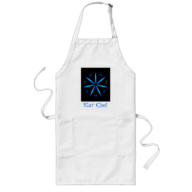 Long Tablier de cadeau de chef d'étoile (Devant)