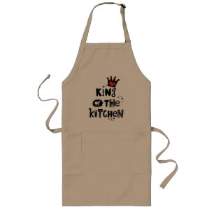 Long Tablier de Chef Royal : Roi de la Cuisine