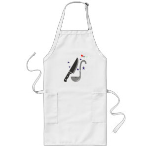 Long Tablier de conception de logo de chef Cuisine de