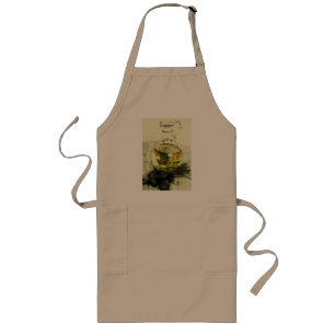Long tablier de conception d'huile d'olive
