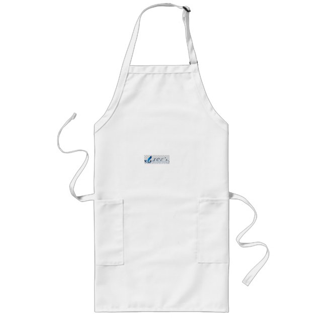 Long Tablier de cuisine de s de GLACE " (Devant)