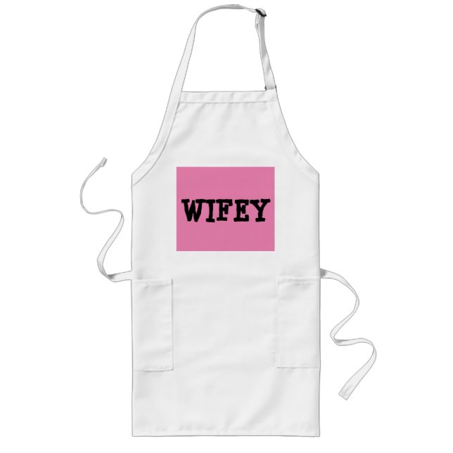 Long tablier de cuisine WIFEY (Devant)