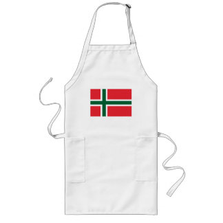 Long Tablier de drapeau de Bornholm Amt