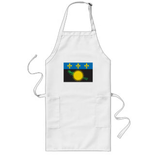 Long Tablier de drapeau de la Guadeloupe
