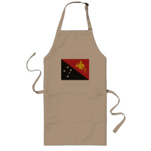 Long Tablier de drapeau de la Papouasie-Nouvelle-Guiné
