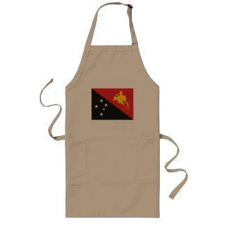 Long Tablier de drapeau de la Papouasie-Nouvelle-Guinée
