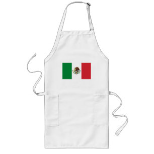 Long Tablier de drapeau du Mexique