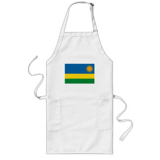 Long Tablier de drapeau du Rwanda