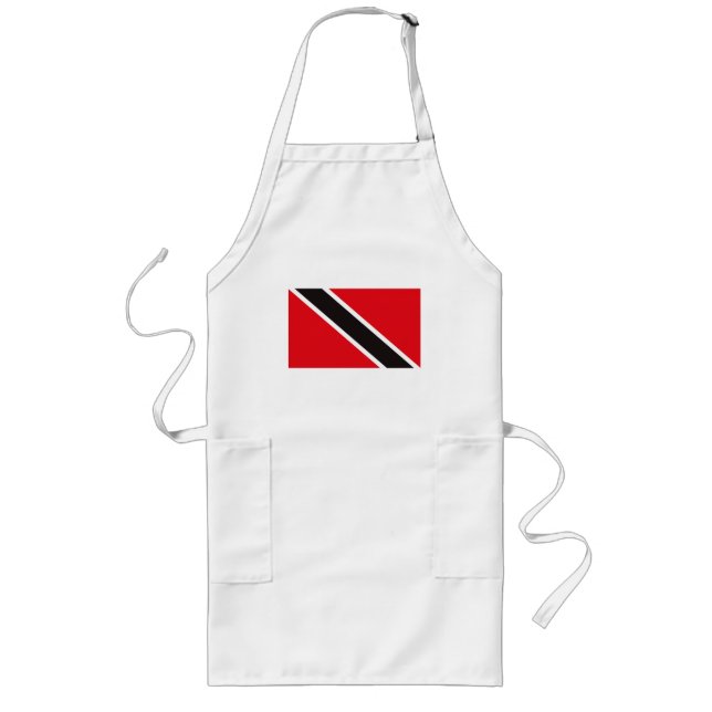 Long Tablier de drapeau du Trinidad-et-Tobago (Devant)