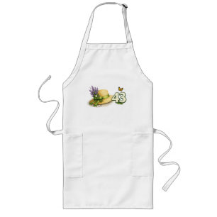 Long Tablier de jardinage pour 43e anniversaire Amateur