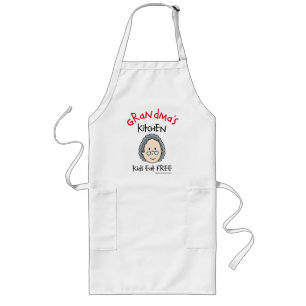 Long Tablier de la cuisine de la grand-maman