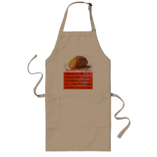 Long tablier de patate douce