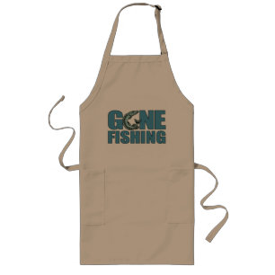 Long tablier de PÊCHE GONE - choisir style & couleur