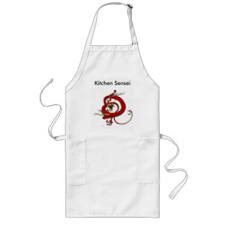 Long Tablier de Sensei de cuisine