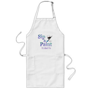 Long Tablier de Sip et de peinture