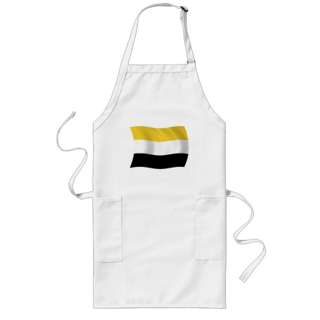 Long Tablier Drapeau Garifuna (Devant)
