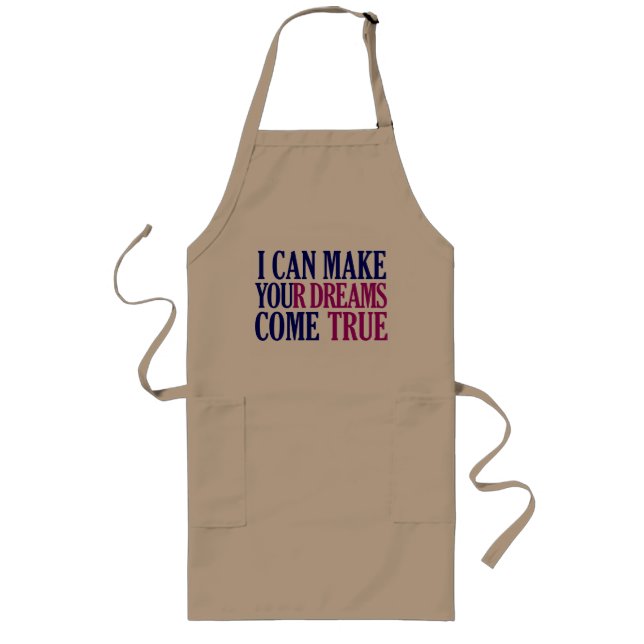 Long tablier Dream Maker - choisir style et couleur (Devant)