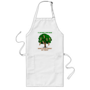 Long Tablier drôle Arbre de Bacon Humour