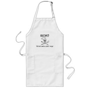 Long Tablier drôle de chef de pirate