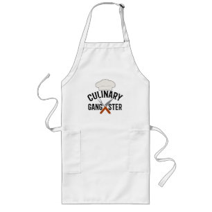 Long tablier Gangster culinaire