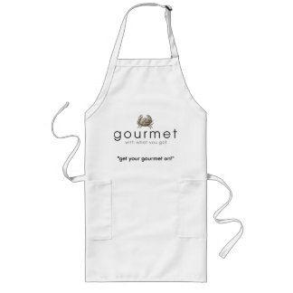Long Tablier gastronome (crabe)